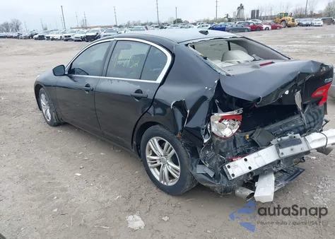 2010 Infiniti G37X из США, поврежденный, VIN JN1CV6AR4AM461200